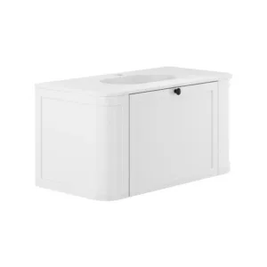 Lola Mila Curved Wall Hung Vanity 900mm